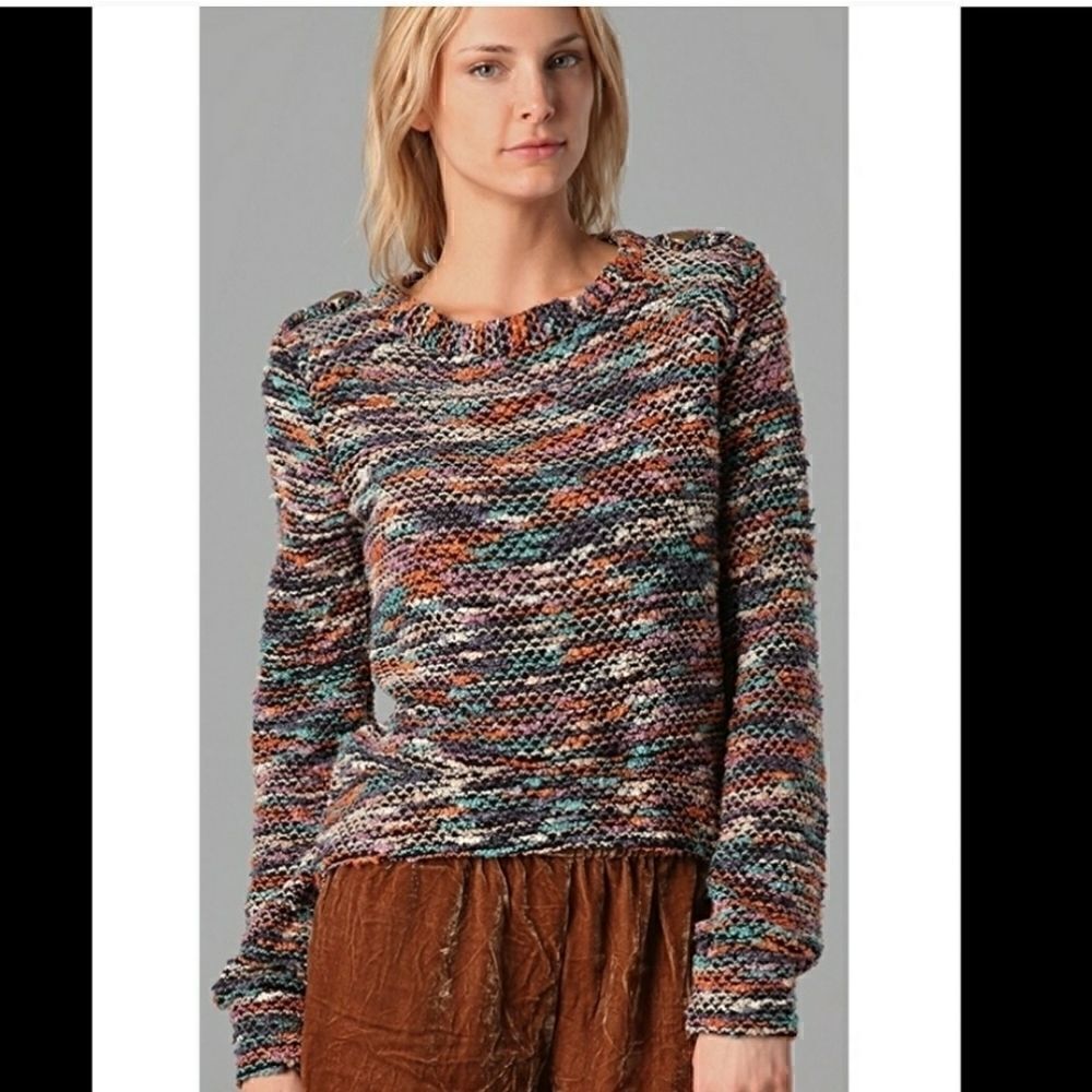 Mike Gonzalez | Jane Boucle Mid-waist Sweater